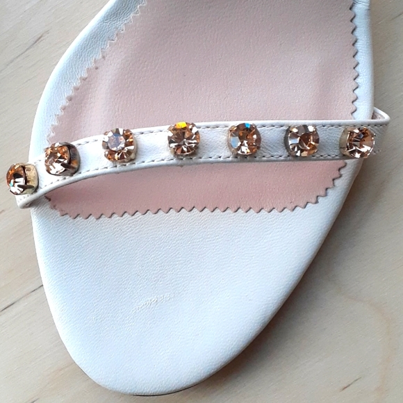 J. Crew, Size 6, Cream with Peach Sparkles - Picture 2 of 4